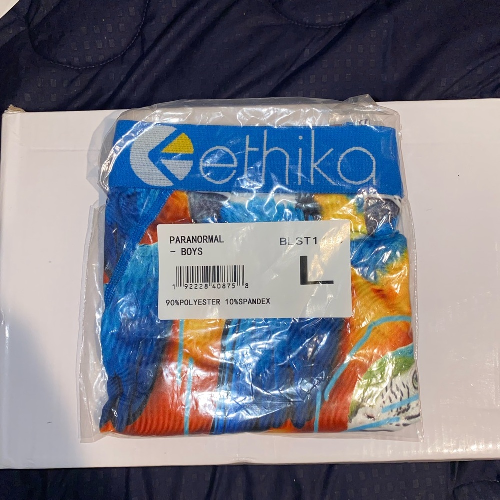 2 Little Boys Ethika Underwear- Both Are Brand New Never Been Worn